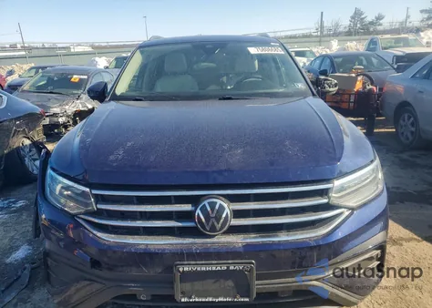 2022 Volkswagen Tiguan Se z USA, uszkodzony, nr VIN 3VV2B7AX6NM169842